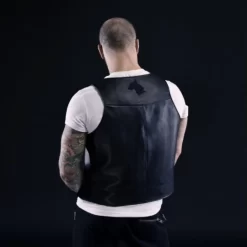 Veste En Cuir Noir Avec Logo Pit Bull -Magasin discount de jouets sexuels veste en cuir noir avec logo pit bull 4