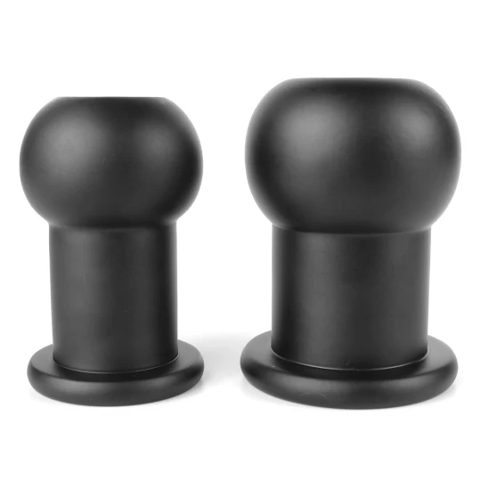 Ze Stretcher Plug Tunnel Aluminium Noir 1 Ze Stretcher Plug Tunnel Aluminium Noir